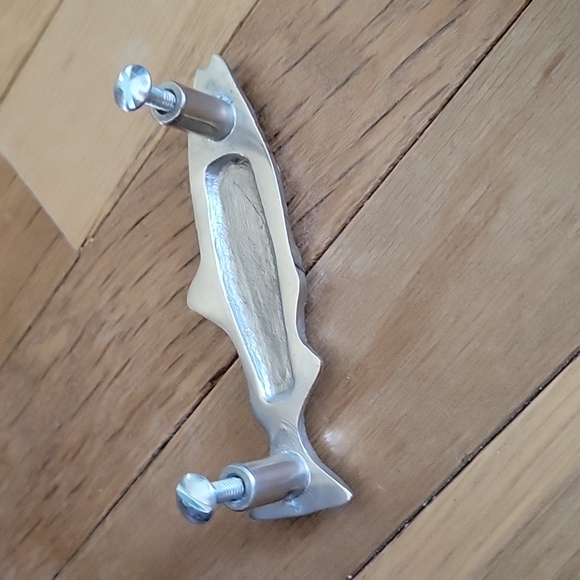 Pewter Fish 🐟 Drawer Pull - Picture 4 of 4